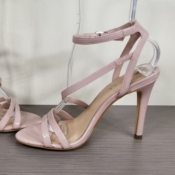 Leith Ava Asymmetrical Strappy Sandal, Blush, Womens Size 7.5 M - Picture 6 of 12